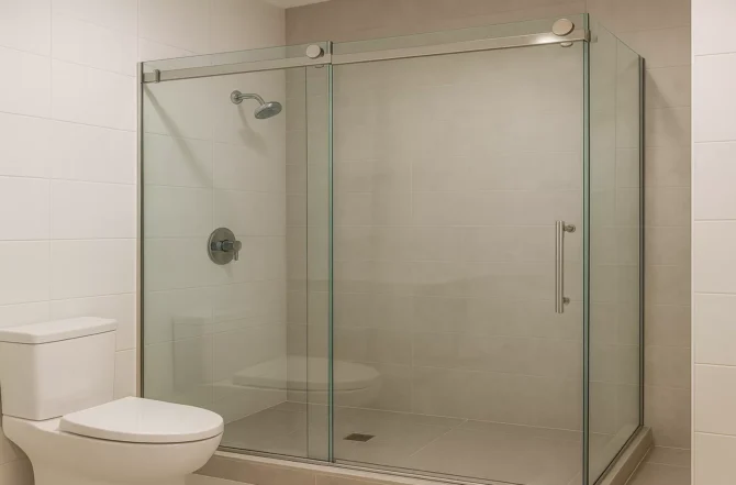 Box de Banheiro em Vidro Temperado