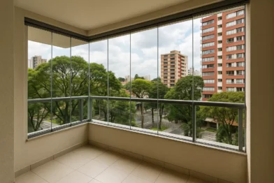 Cortina de Vidro e Envidraçamento de Varanda