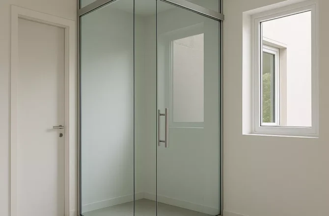 Fechamento de Área com Vidro