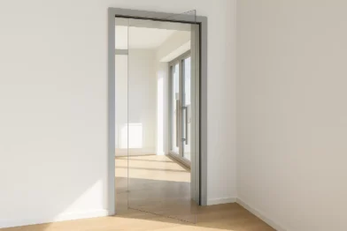 Porta de Vidro Articulada