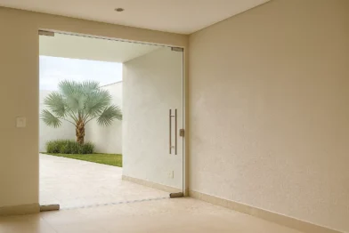 Porta de Vidro Temperado